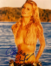 Claudia Schiffer signed photo
